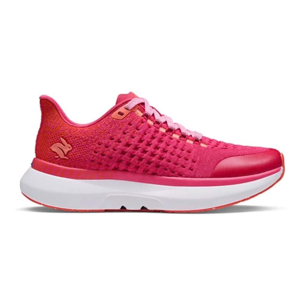 Rabbit Womens Dream Chaser Running Shoes Size 8.5 Pink Red Athletic Sneakers NIB